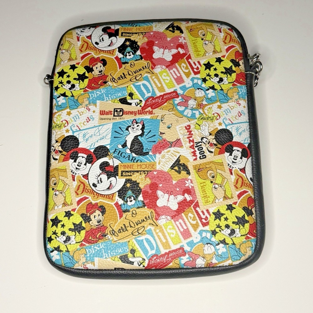 Disney Parks Crossbody Bag Purse Icons Disneyland Walt Disney World Vintage